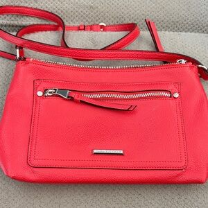 Dana Buchman Vibrant Red Crossbody Bag